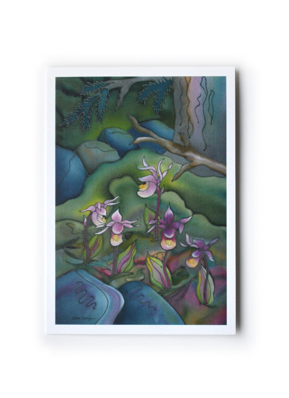 Calypso Orchids Art Card | 5" x 7"