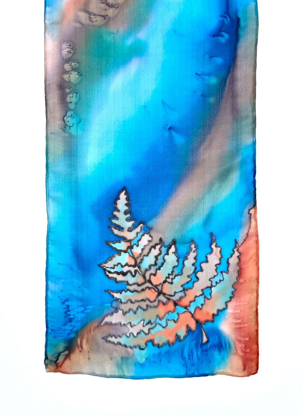 Fern Frond Scarf | 8"x54"