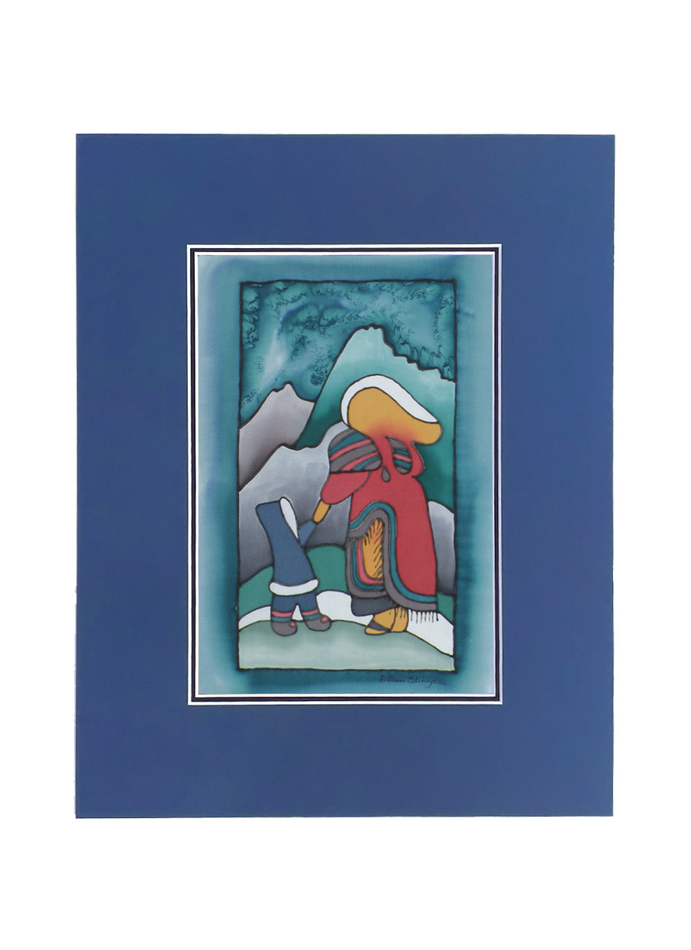 Inuit Woman and Child Print | 11"x14"