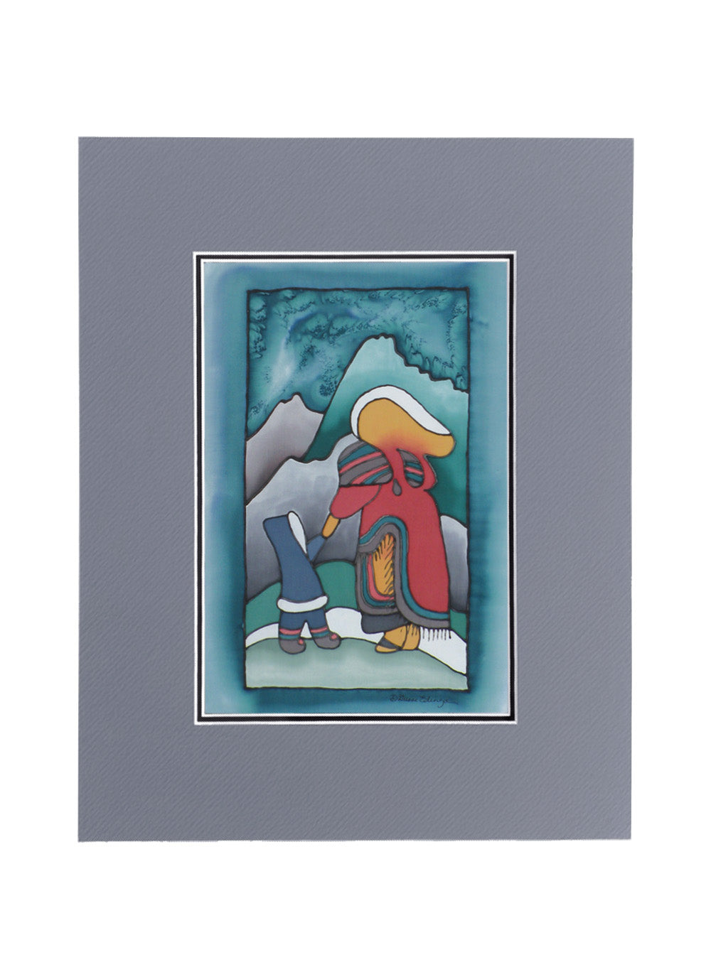 Inuit Woman and Child Print | 11"x14"