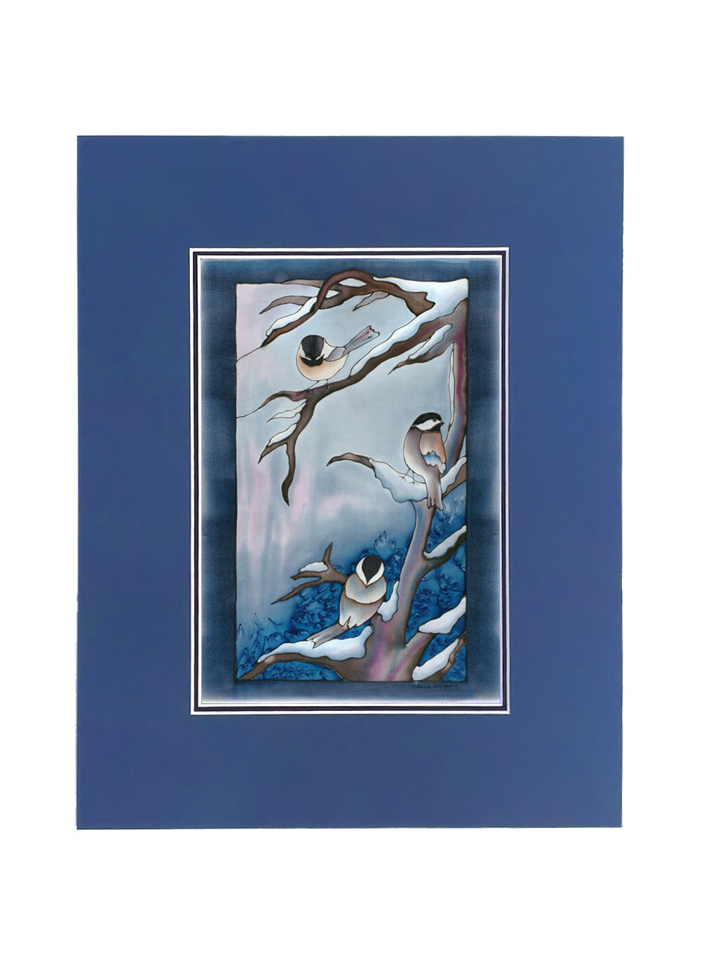 Winter Chickadee 1 Print | 11"x14"