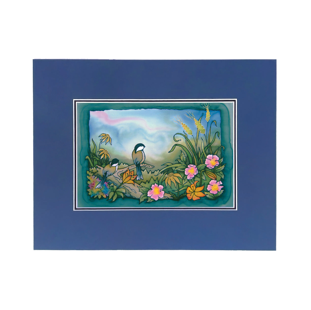 Summer Chickadee 2 Print | 14"x11"