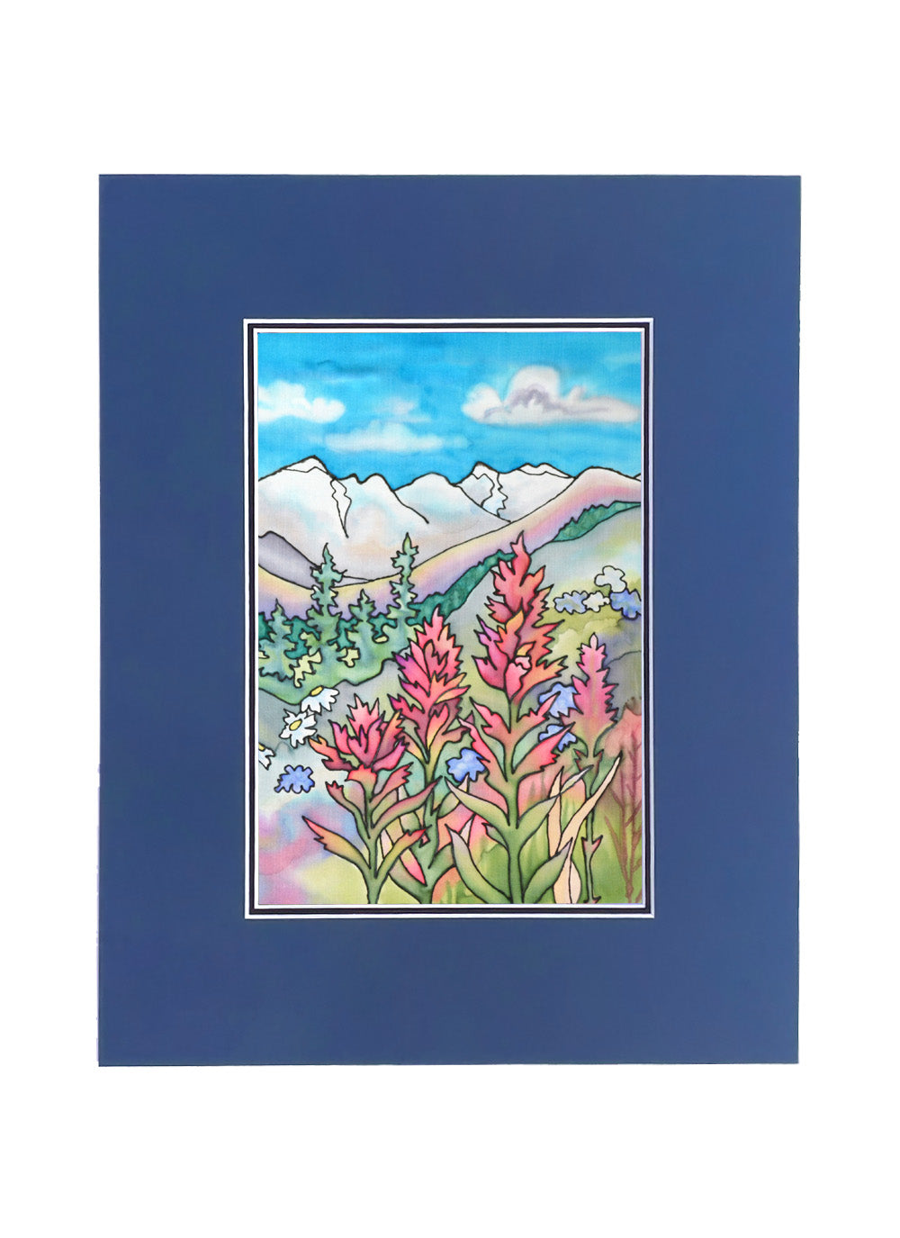 Indian Paintbrush II Print | 11"x14"
