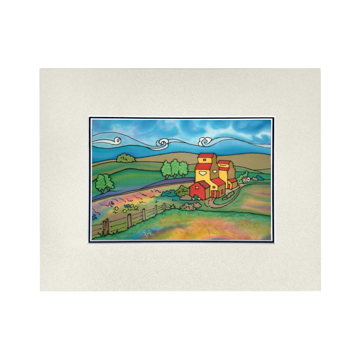 Grain Elevator Print 1 | 14"x11"