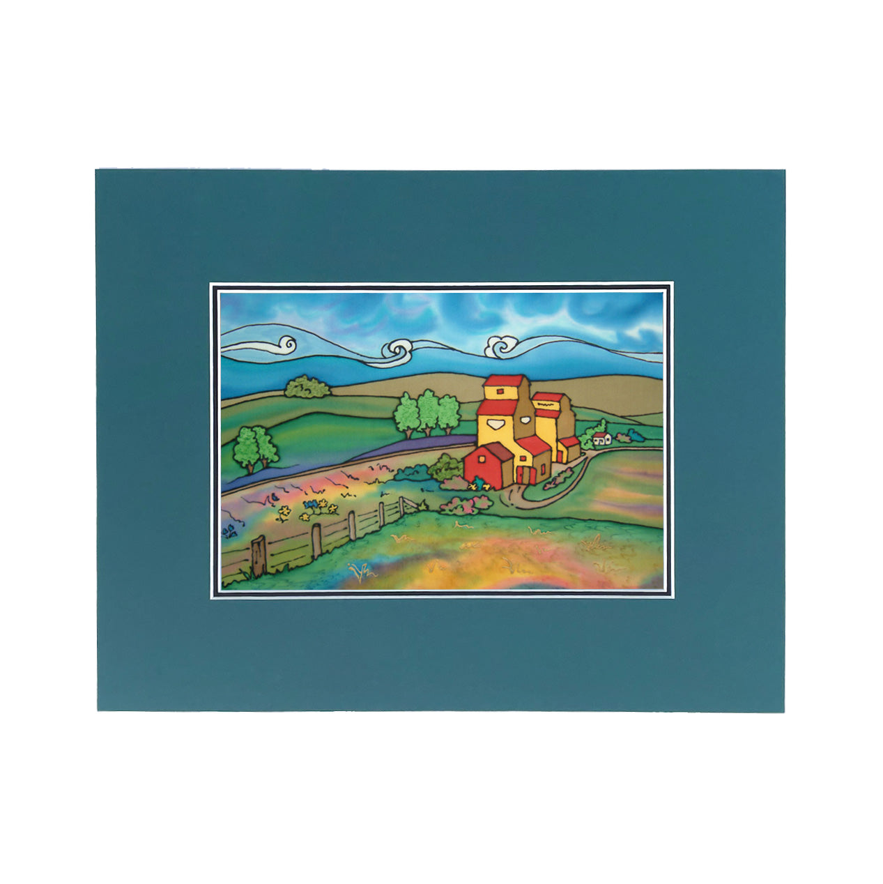 Grain Elevator Print 1 | 14"x11"