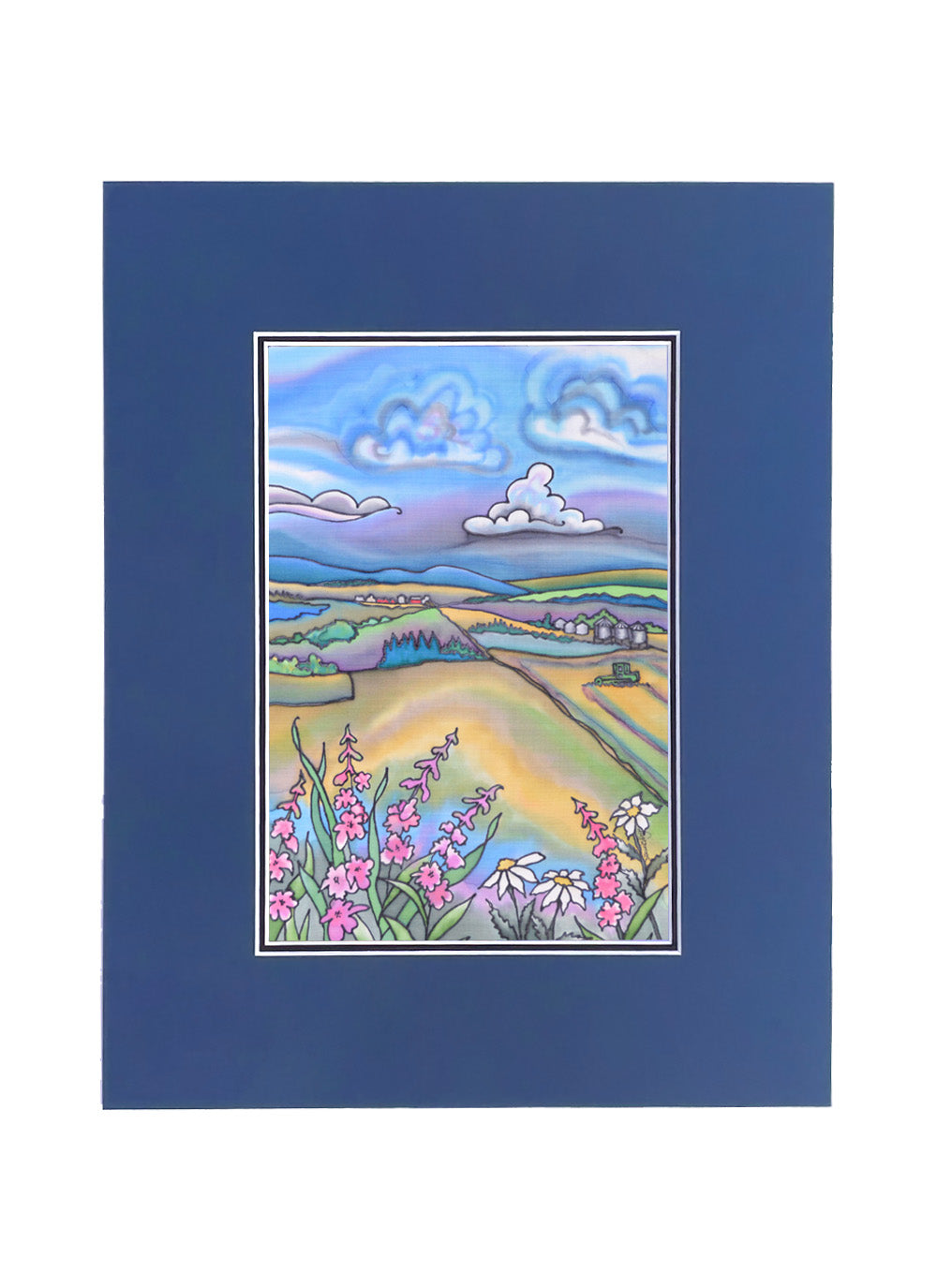 Summer Haying Print | 11"x14"