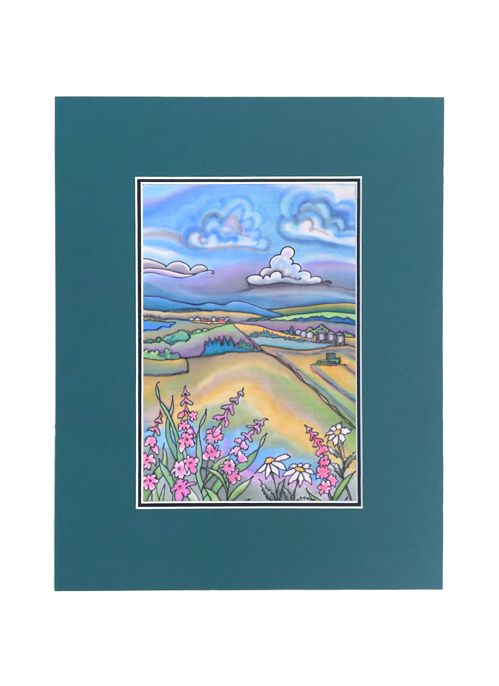 Summer Haying Print | 11"x14"