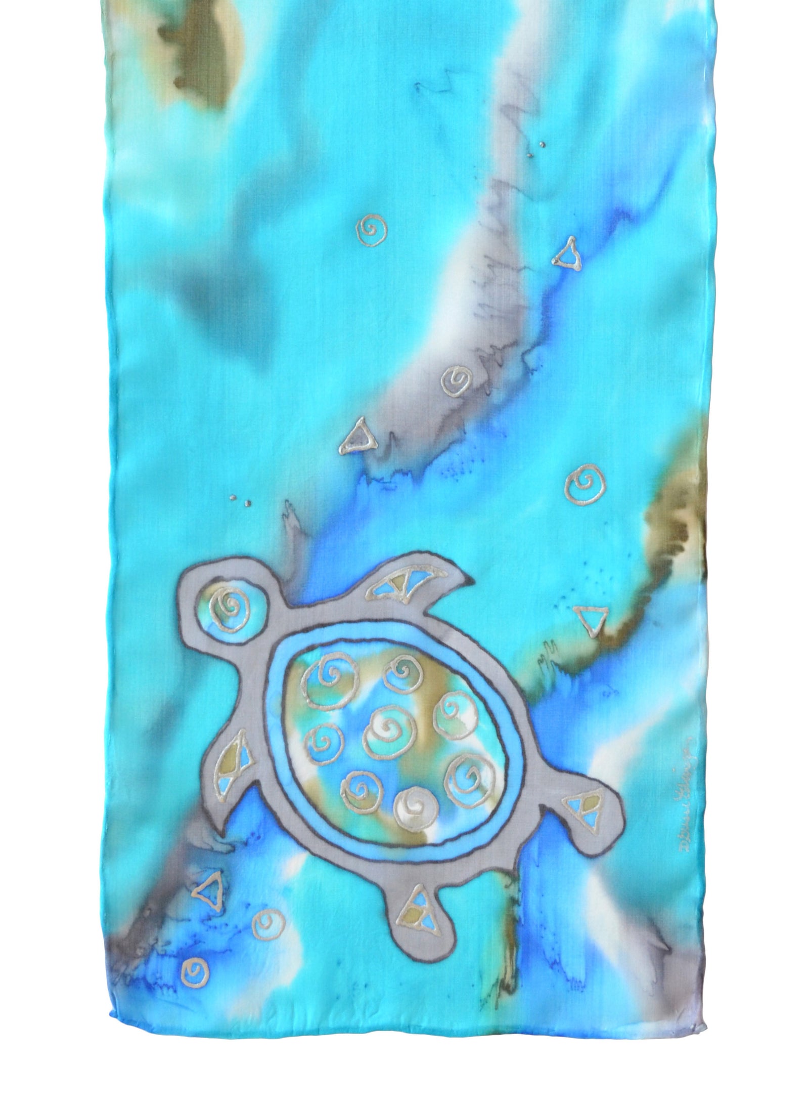 Cave Turtle Scarf | 8"x54"