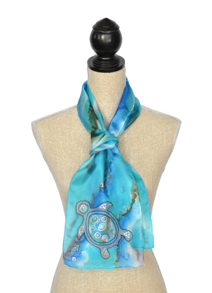 Cave Turtle Scarf | 8"x54"