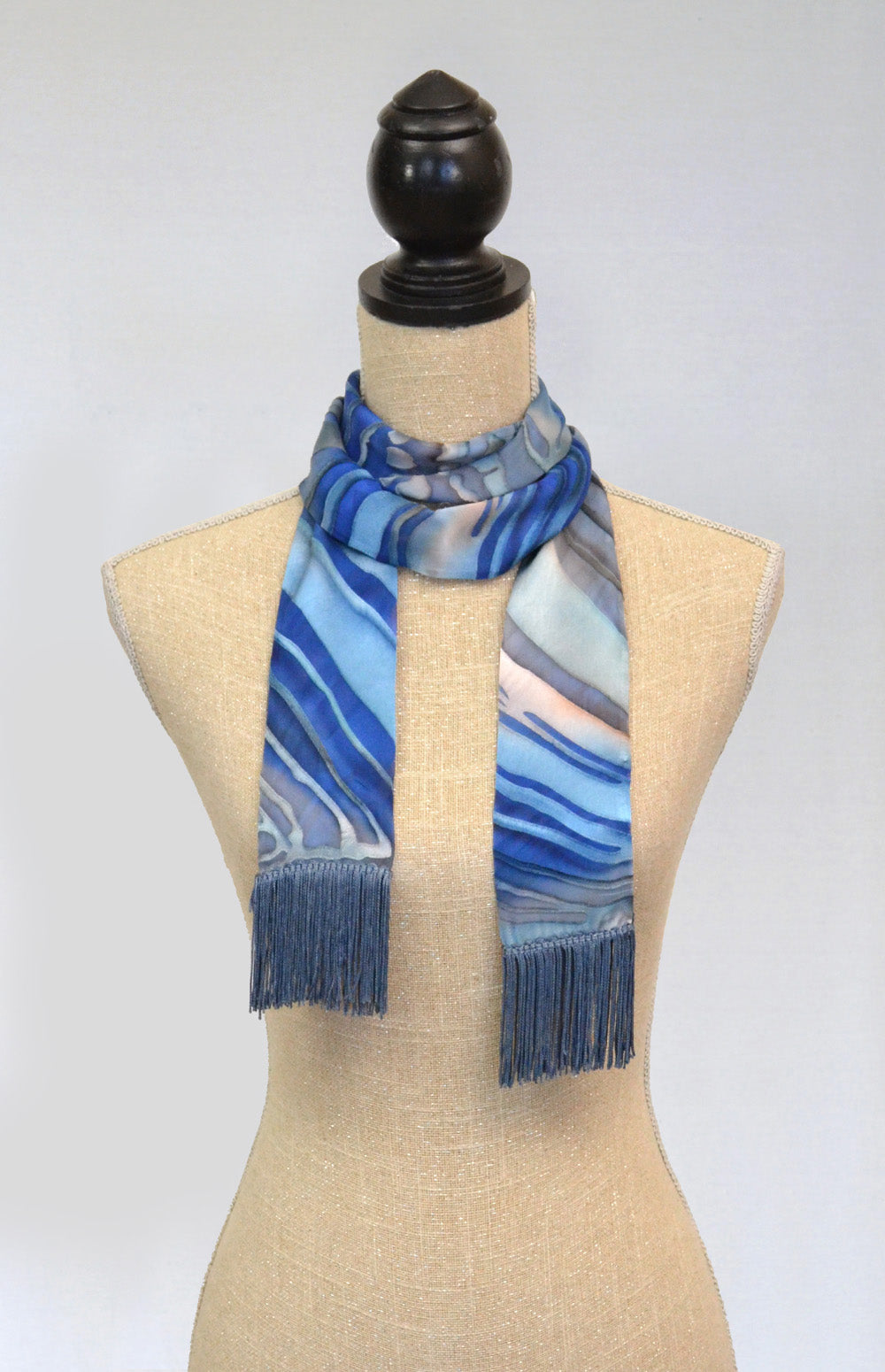 Skinny Fringed Scarf | Clearance