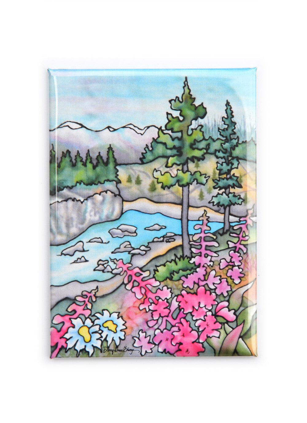 Fireweed II Magnet | 2.5"x3.5"