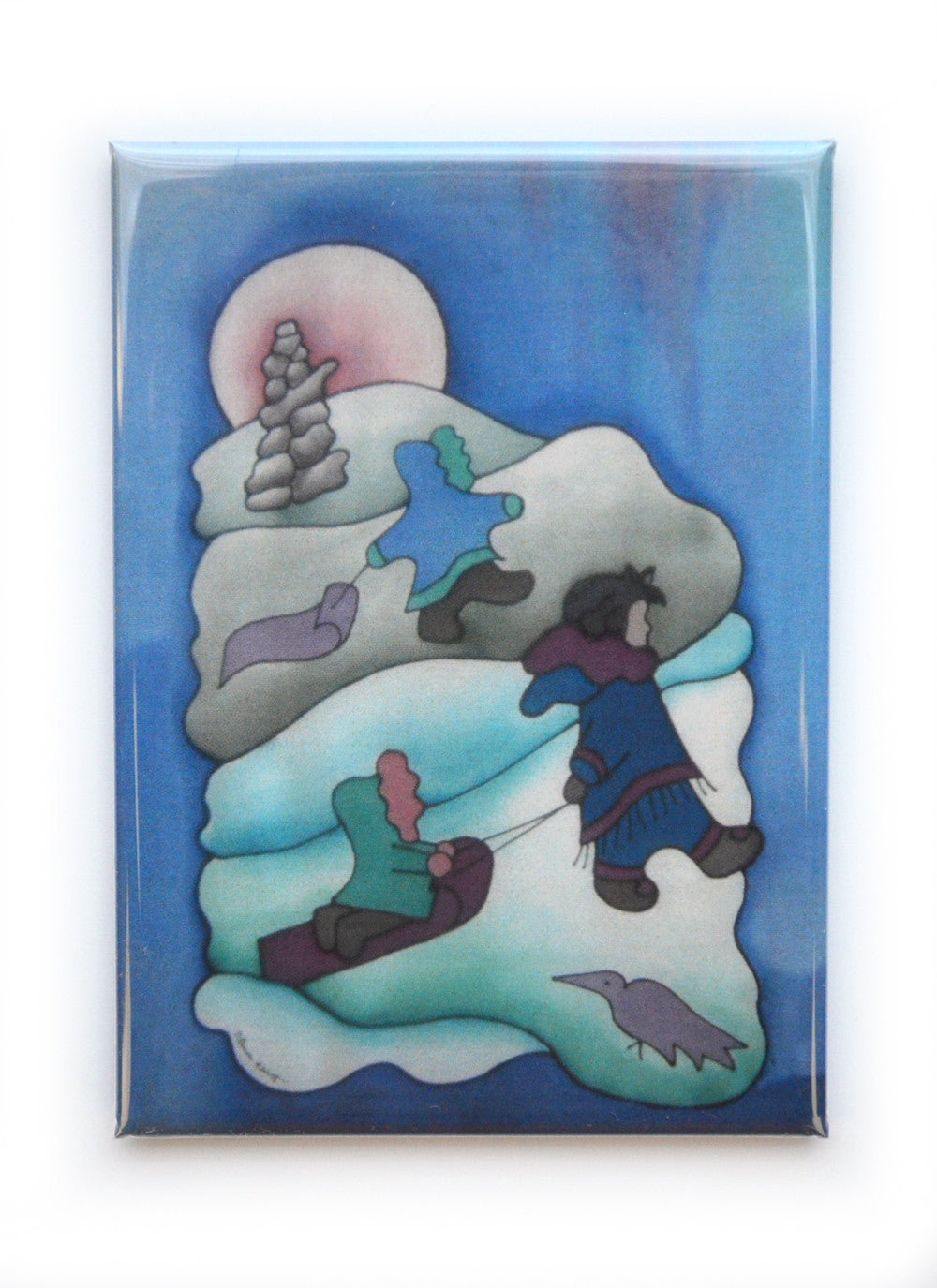 Inuit Children Magnet | 2.5"x3.5"