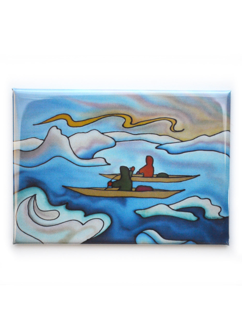 Kayakers Magnet | 3.5"x2.5"