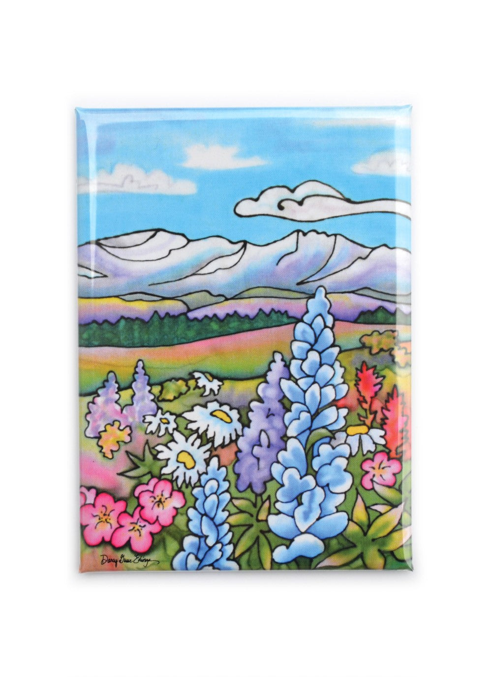 Lupins Magnet | 2.5"x3.5"