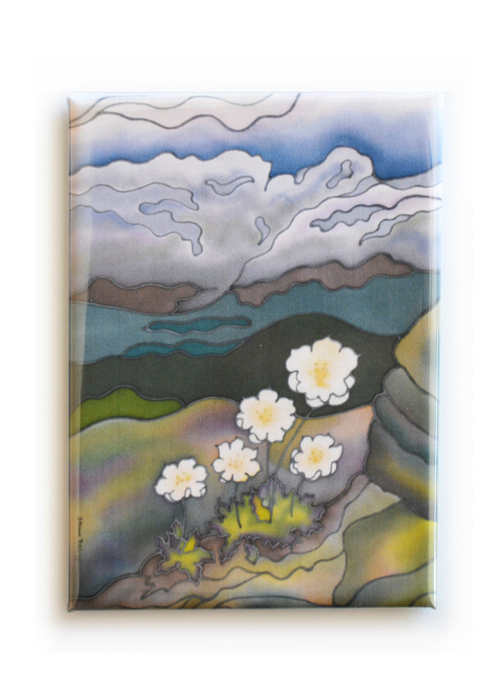 Mountain Avens Magnet | 2.5"x3.5"