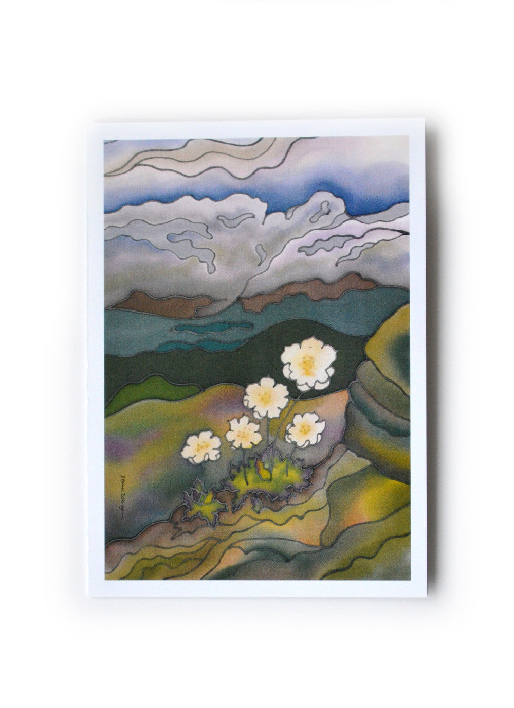 Mountain Avens Art Card | 5" x 7"