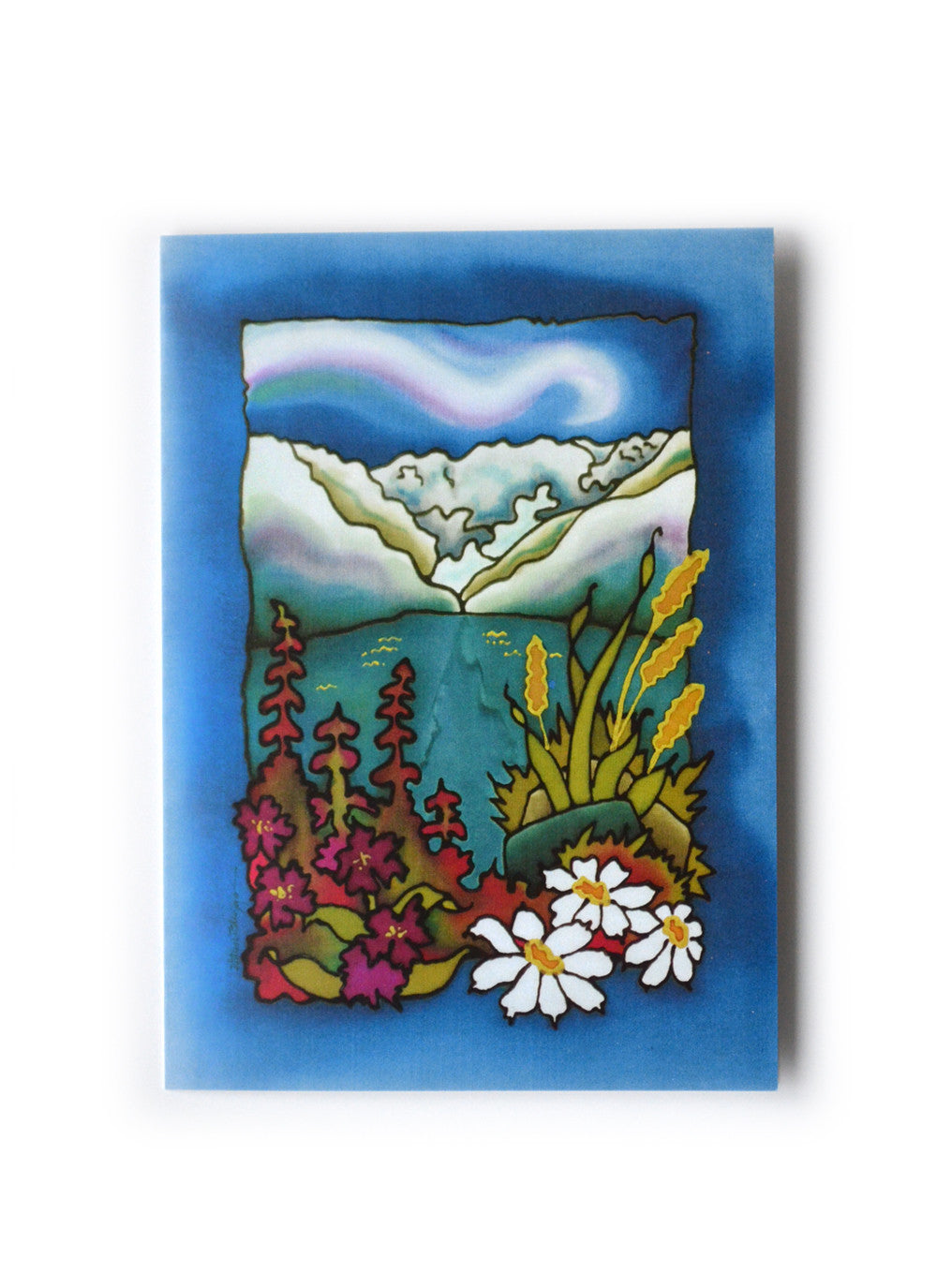 Mountain Flowers Art Card | 5" x 7"