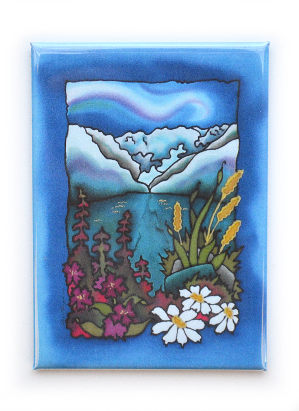 Mountain Flowers Magnet | 2.5"x3.5"