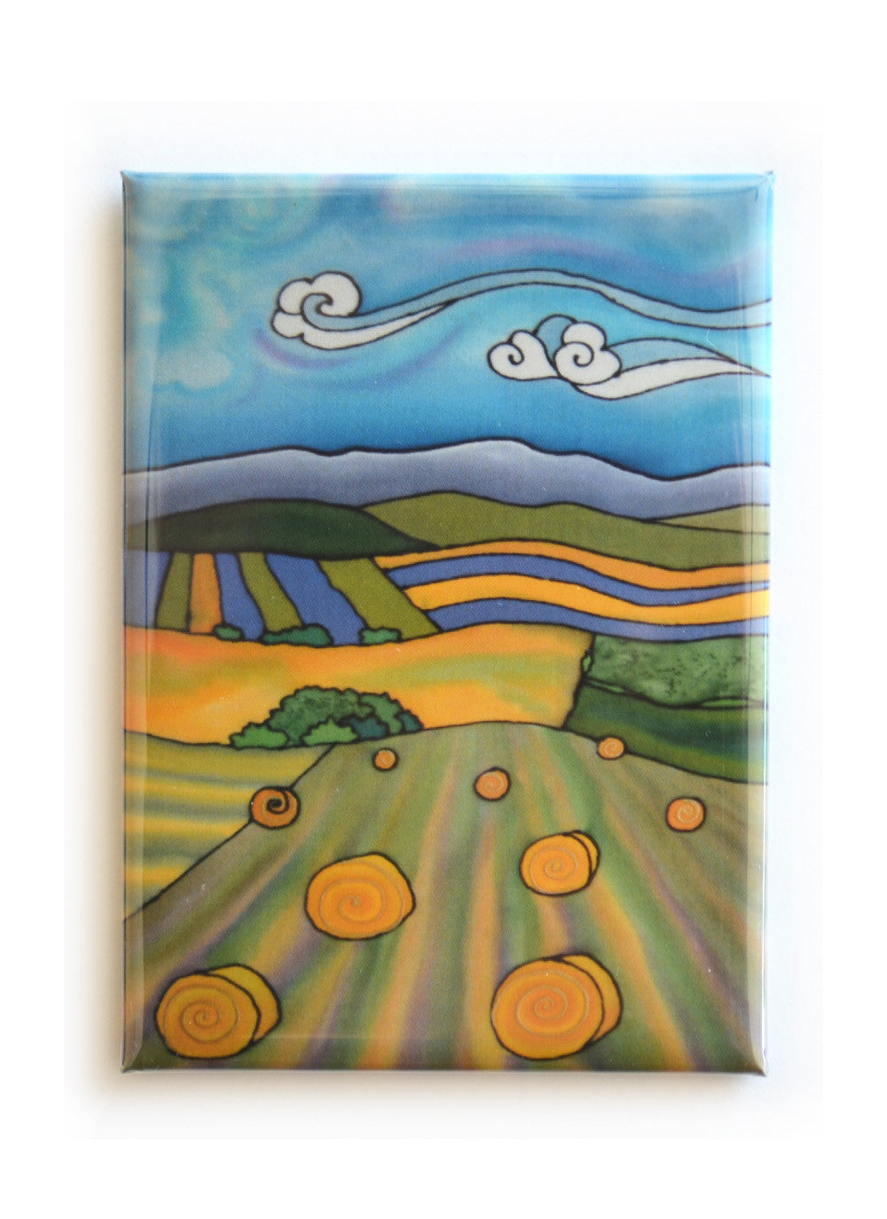 Round Bales Magnet | 2.5"x3.5"