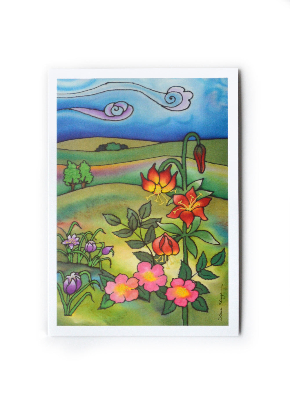 Prairie Wildflowers Art Card | 5" x 7"