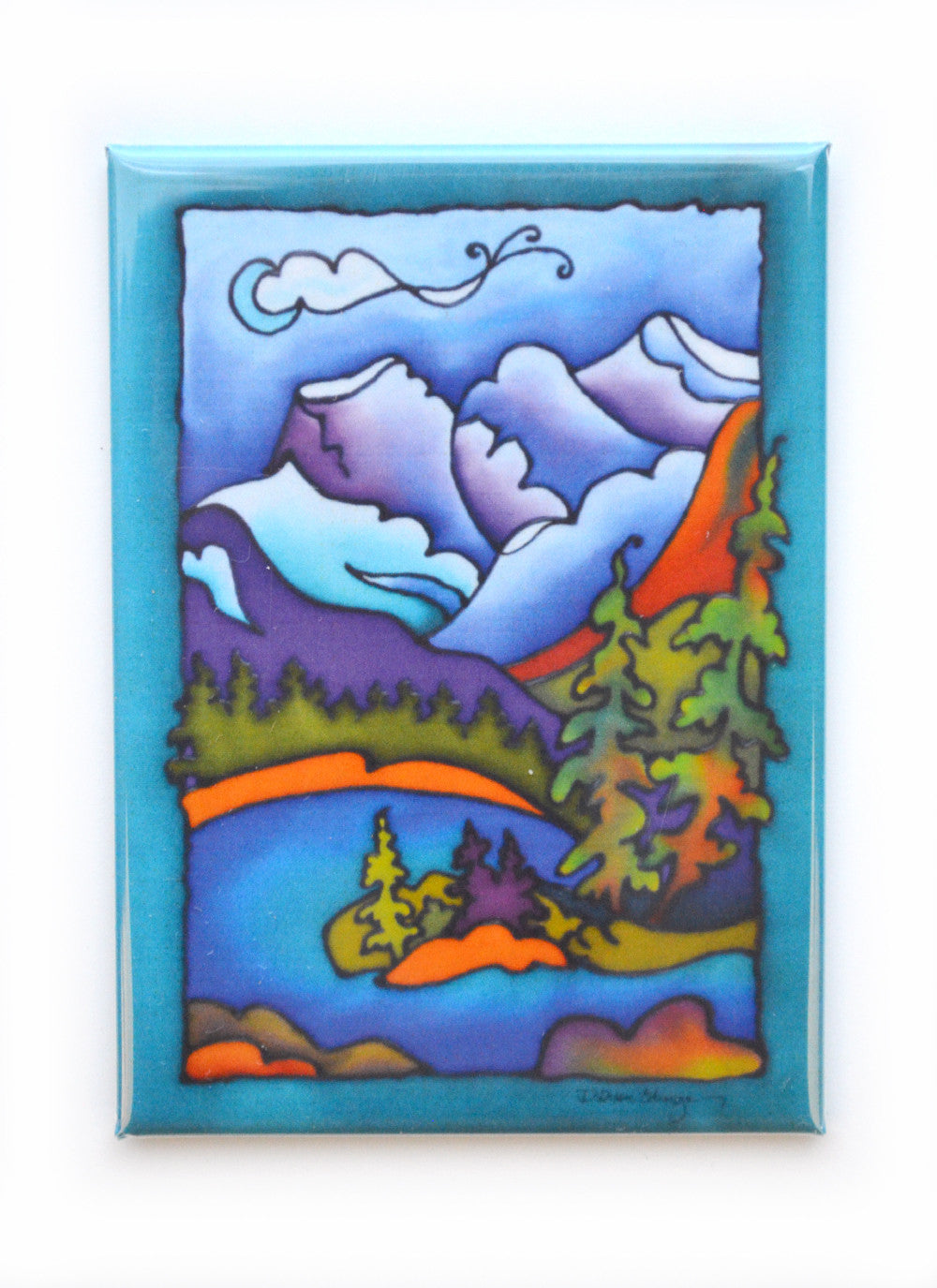 Rocky Mountain Vistas 1 Magnet | 2.5"x3.5"