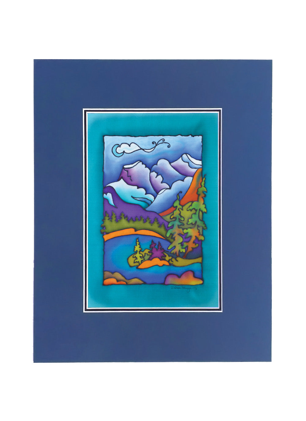 Rocky Mountain Vista 1 Print | 11"x14"