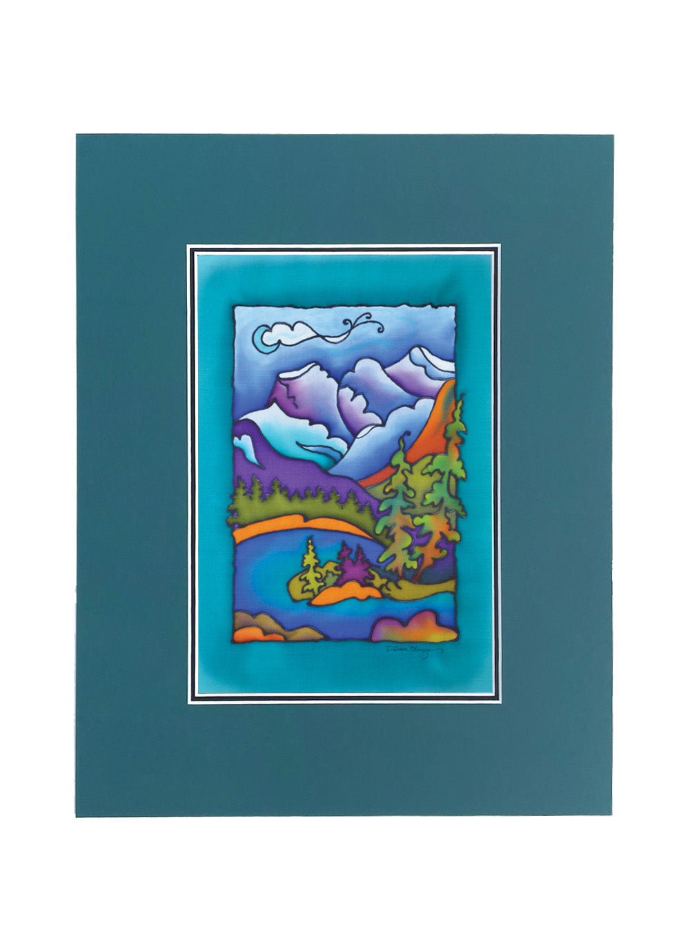 Rocky Mountain Vista 1 Print | 11"x14"