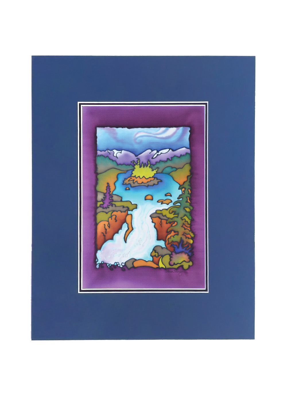 Mountain Cascade Print | 11"x14"