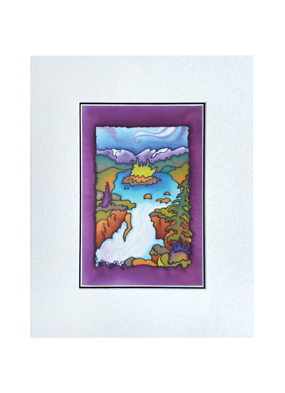 Mountain Cascade Print | 11"x14"