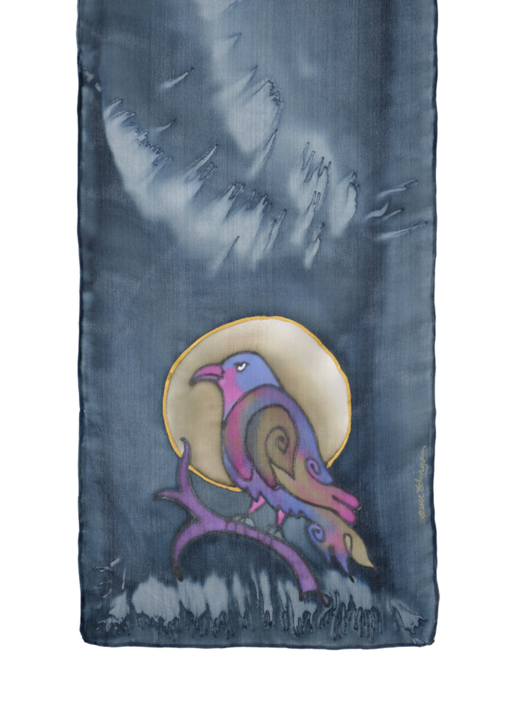 Raven Scarf | 8"x54"