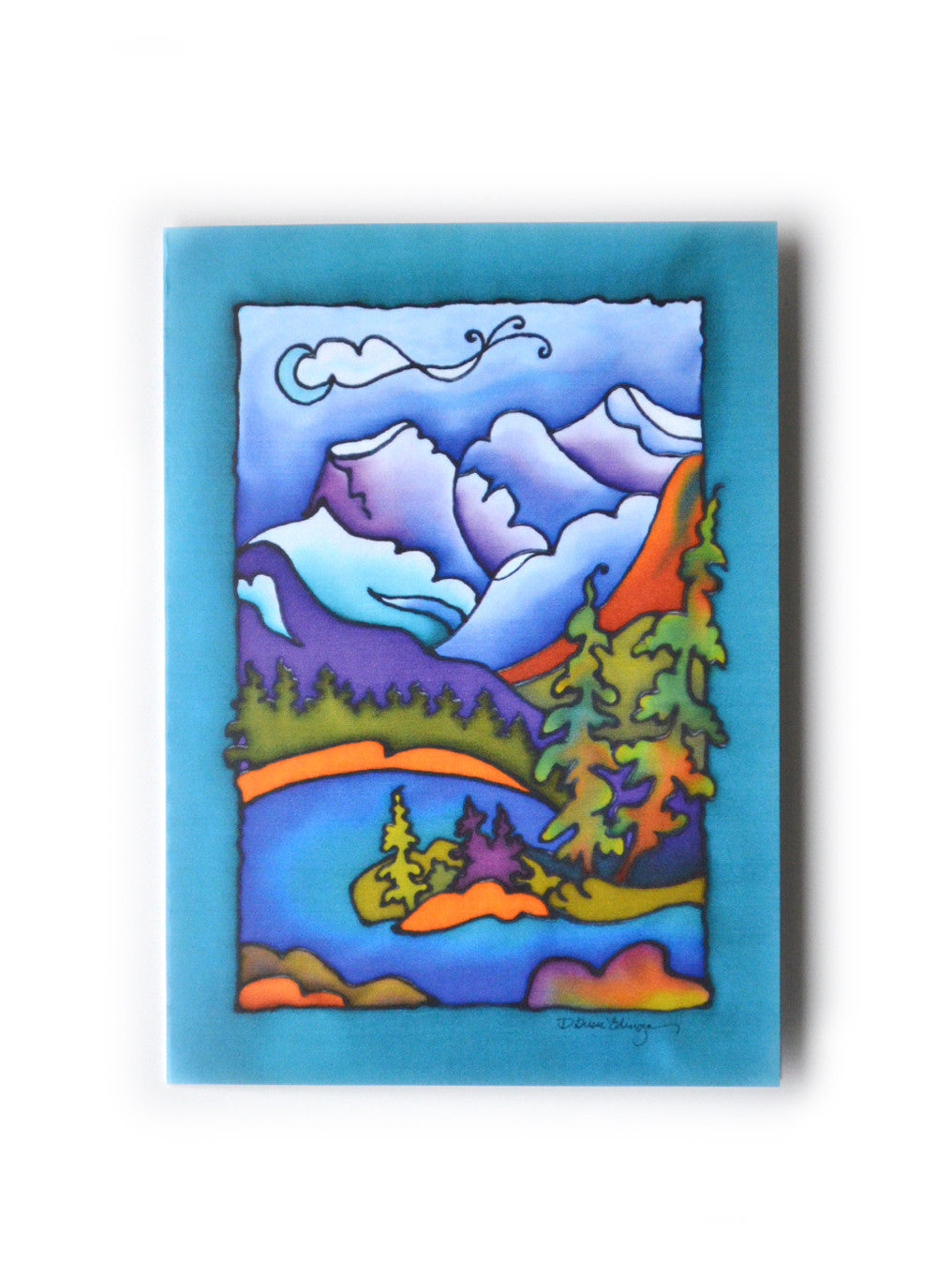 Rocky Mountain Vista 1 Art Card | 5" x 7"