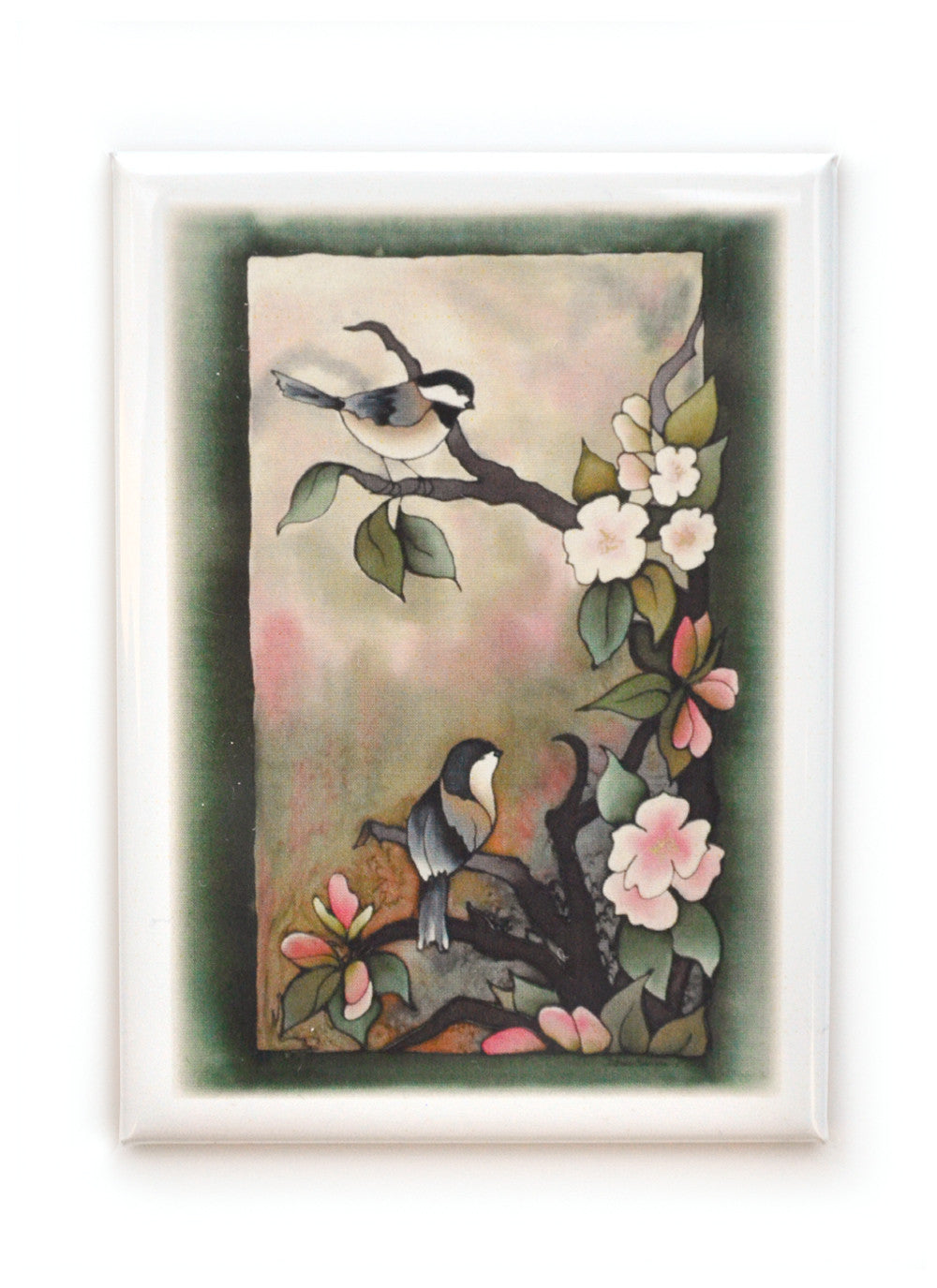 Spring Chickadee Magnet | 2.5"x3.5"