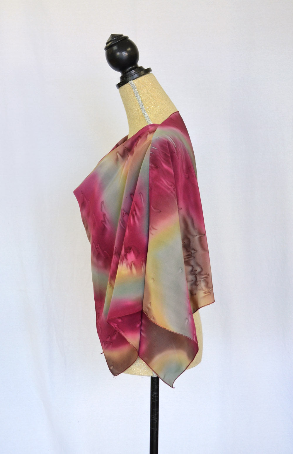 Twisted Crepe de Chine Shawl | Clearance