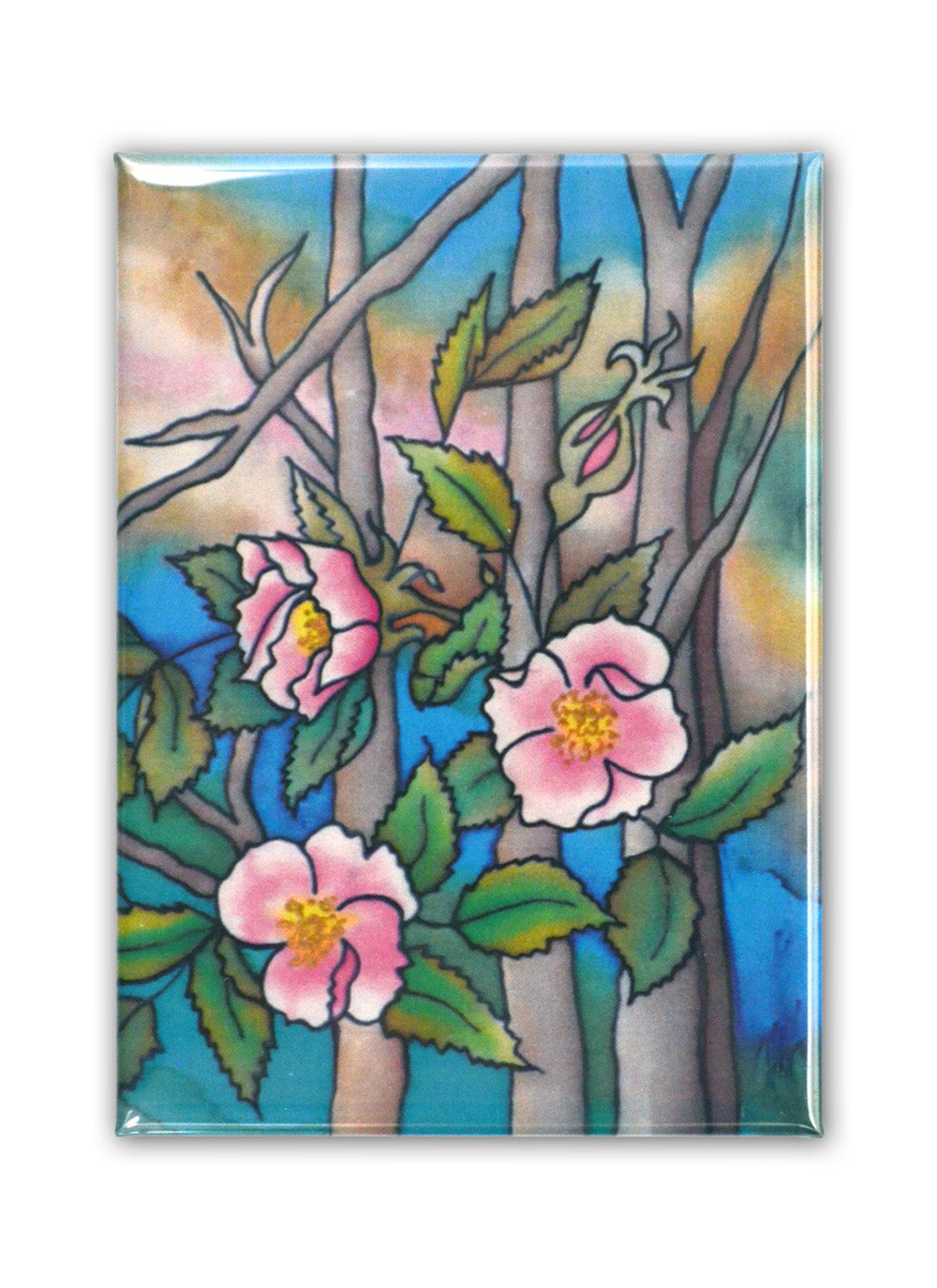 Wild Rose Magnet | 2.5"x3.5"