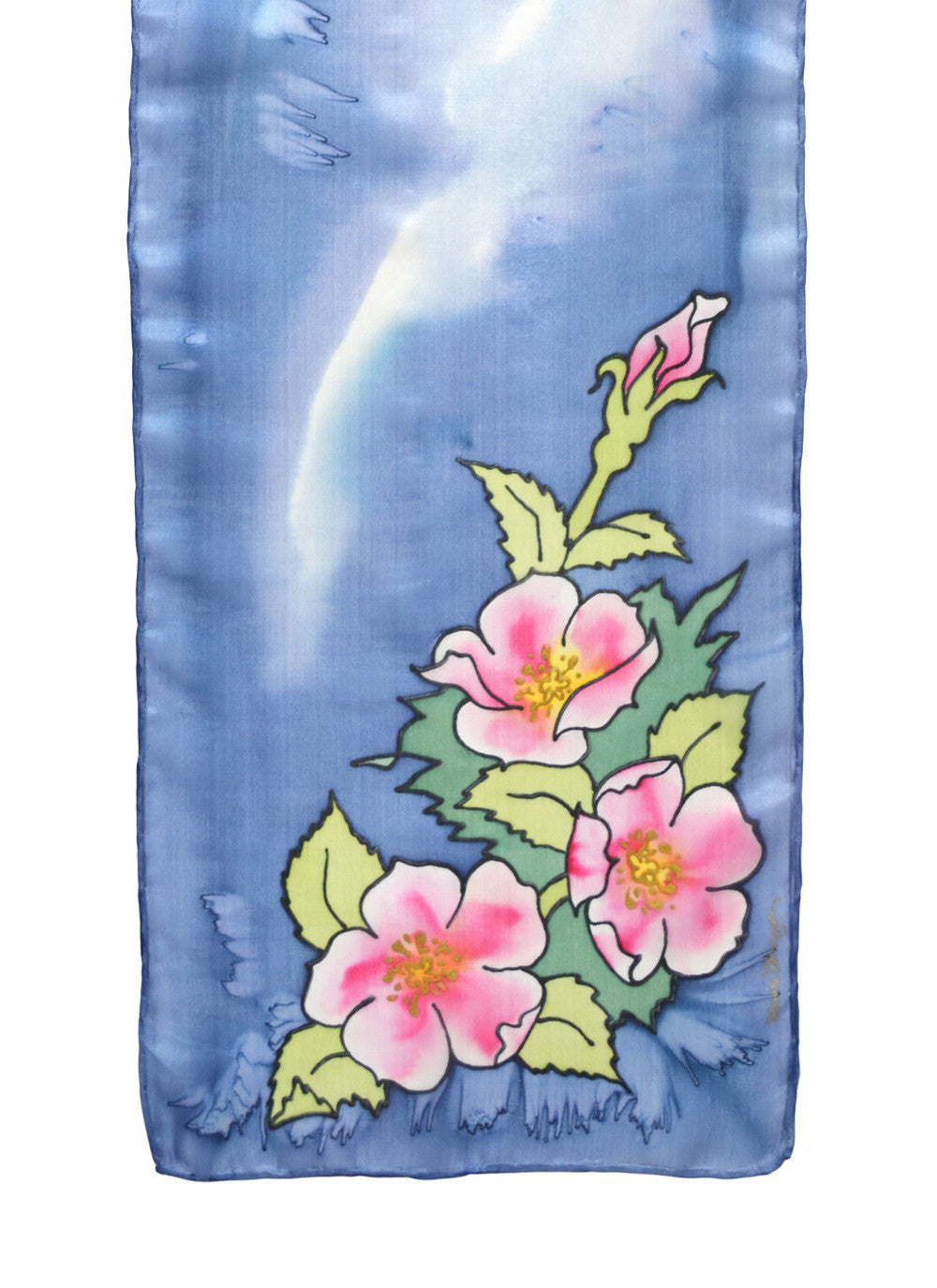 Wild Rose Scarf | 8"x54"